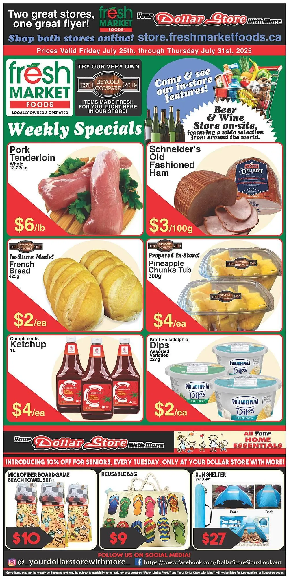 Fresh Market Foods flyer - 1