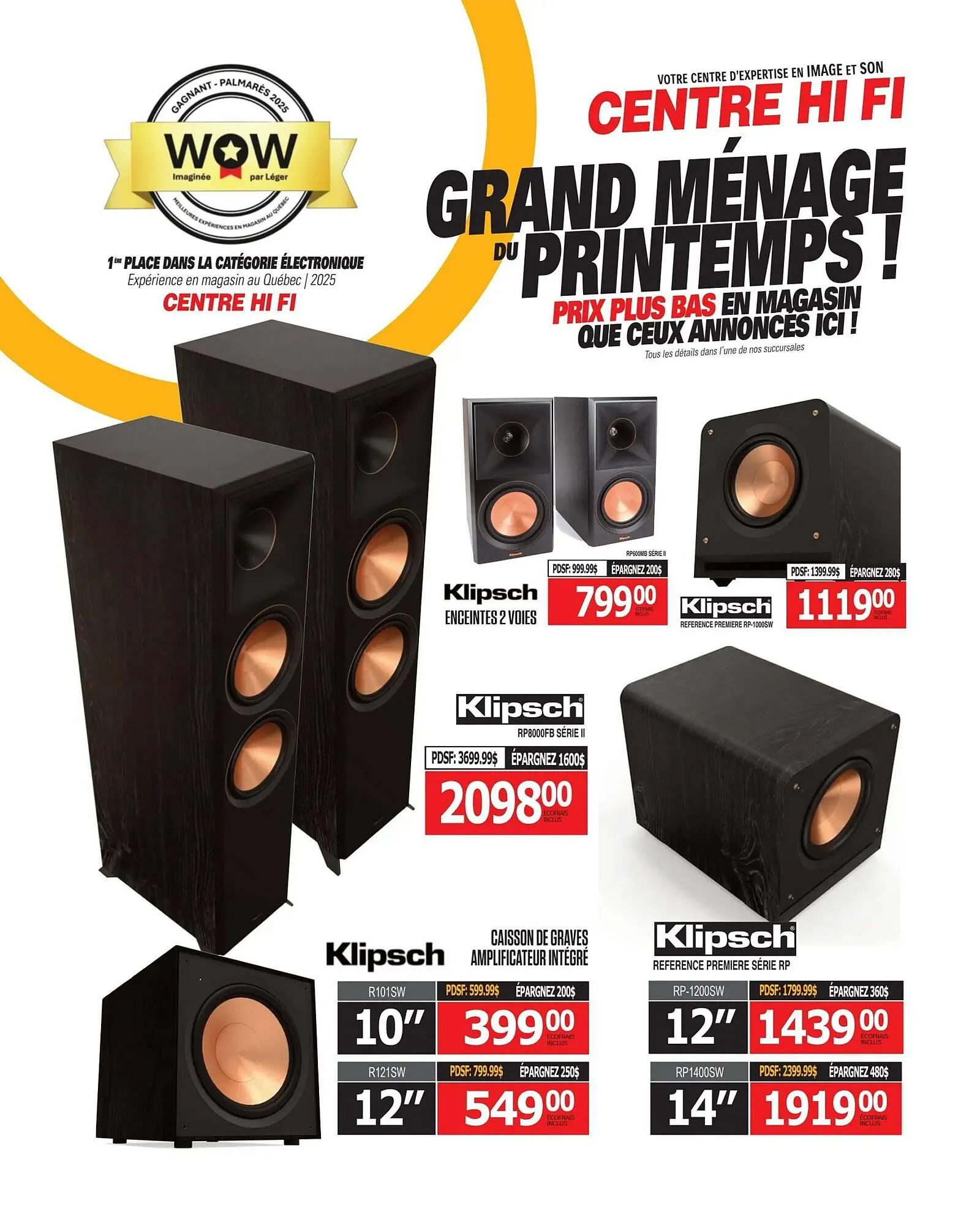 Centre Hi-Fi flyer from May 16 to May 22 2025 - flyer page 37