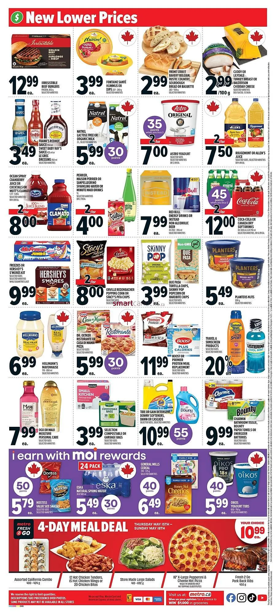 Metro flyer from May 15 to May 18 2025 - flyer page 3