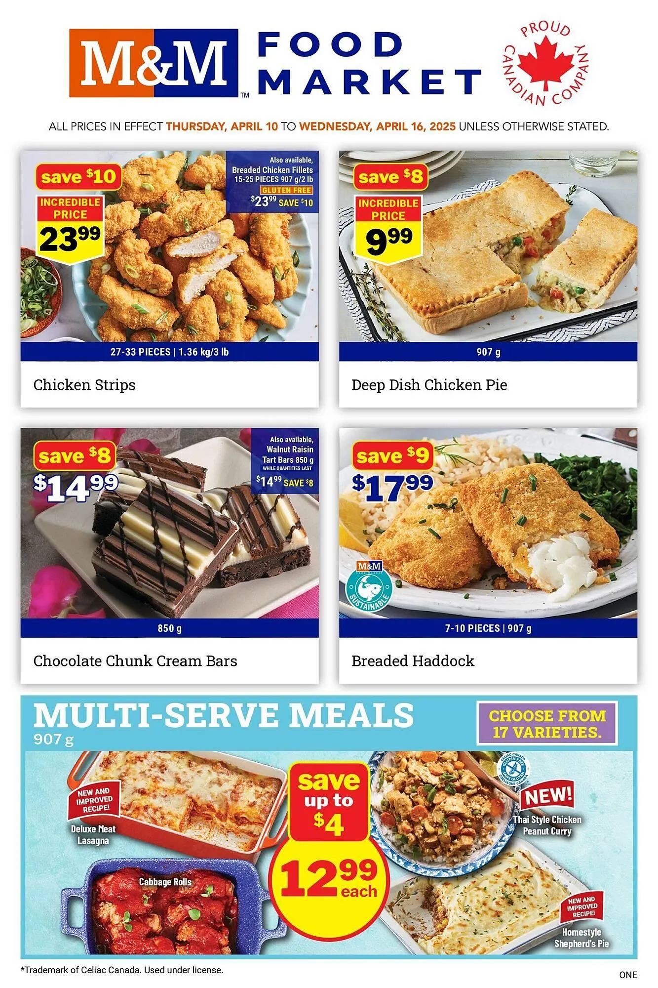 M & M Food Market flyer from April 11 to May 2 2025 - flyer page 1