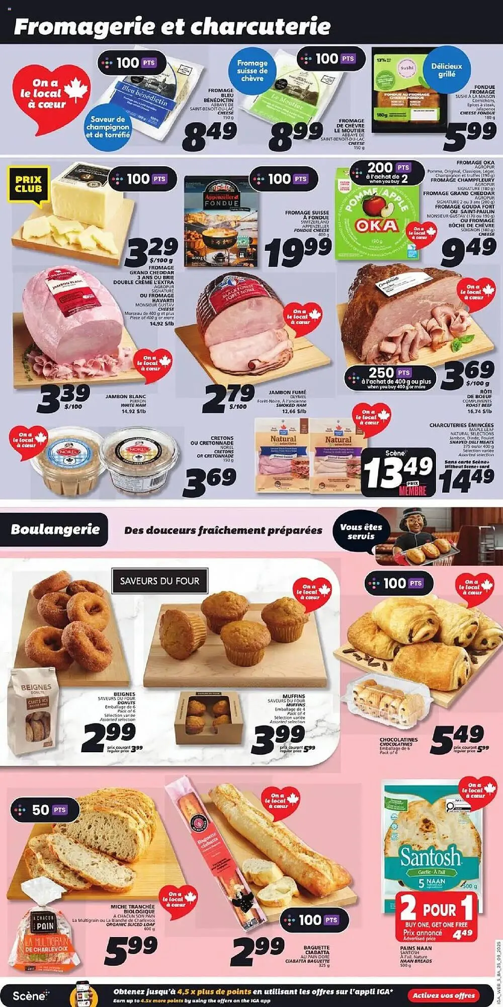 IGA flyer from September 25 to October 1 2025 - flyer page 7