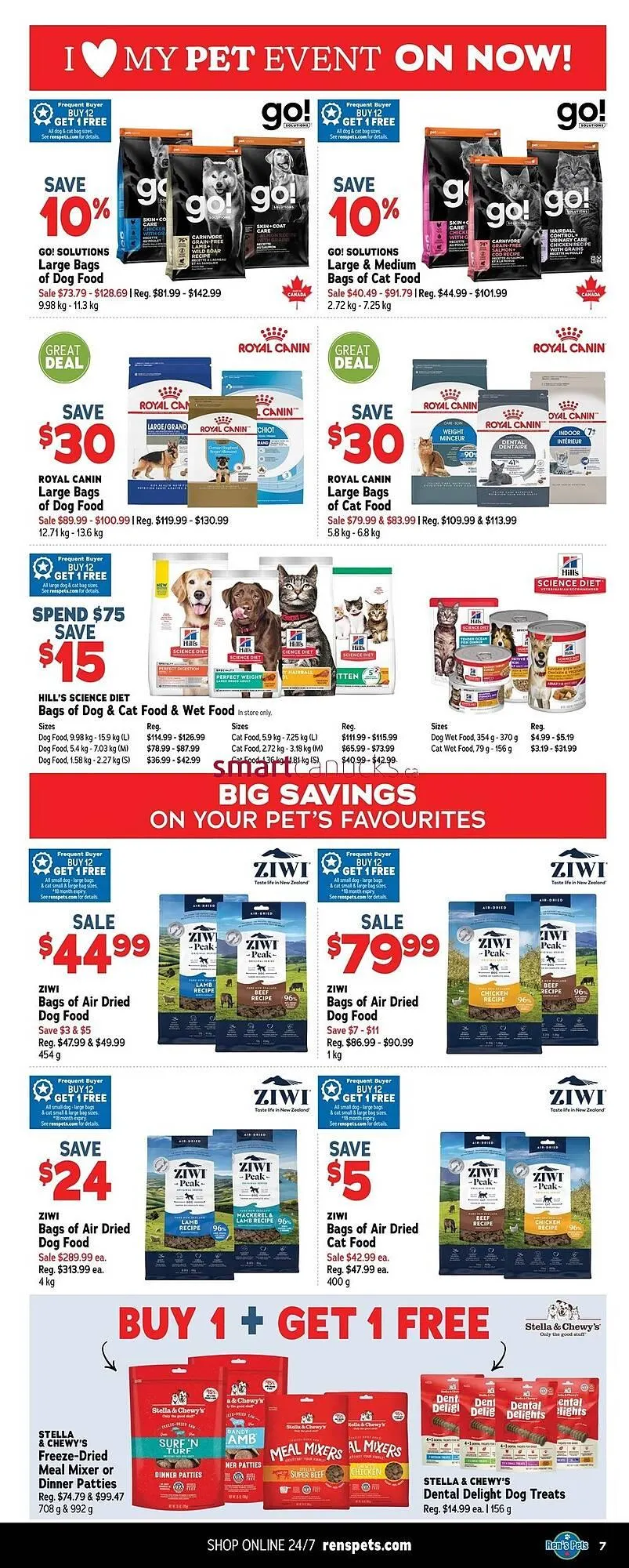 Ren’s Pets Depot flyer from February 17 to March 30 2025 - flyer page 7