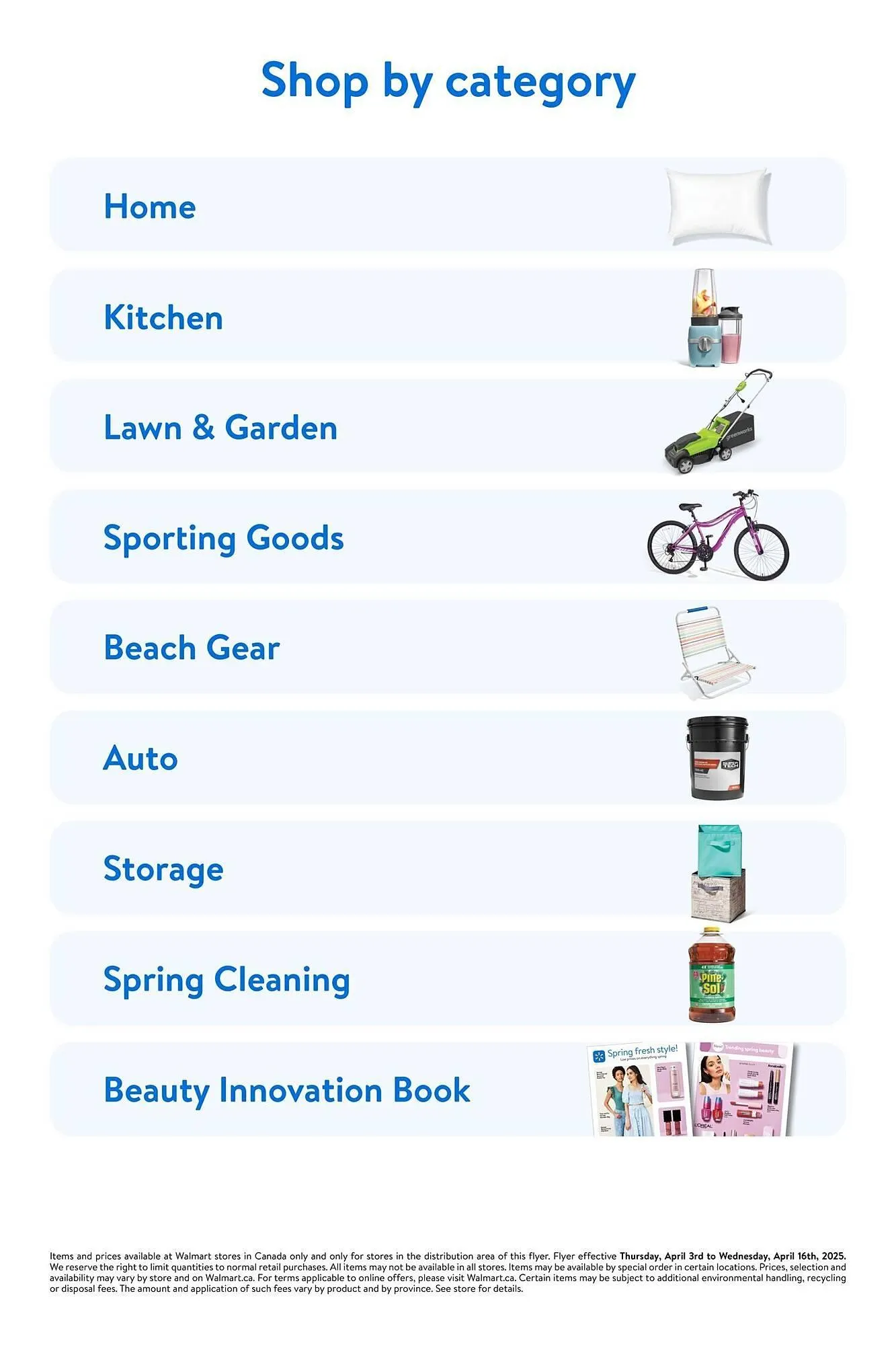 Walmart flyer from April 3 to April 16 2025 - flyer page 38