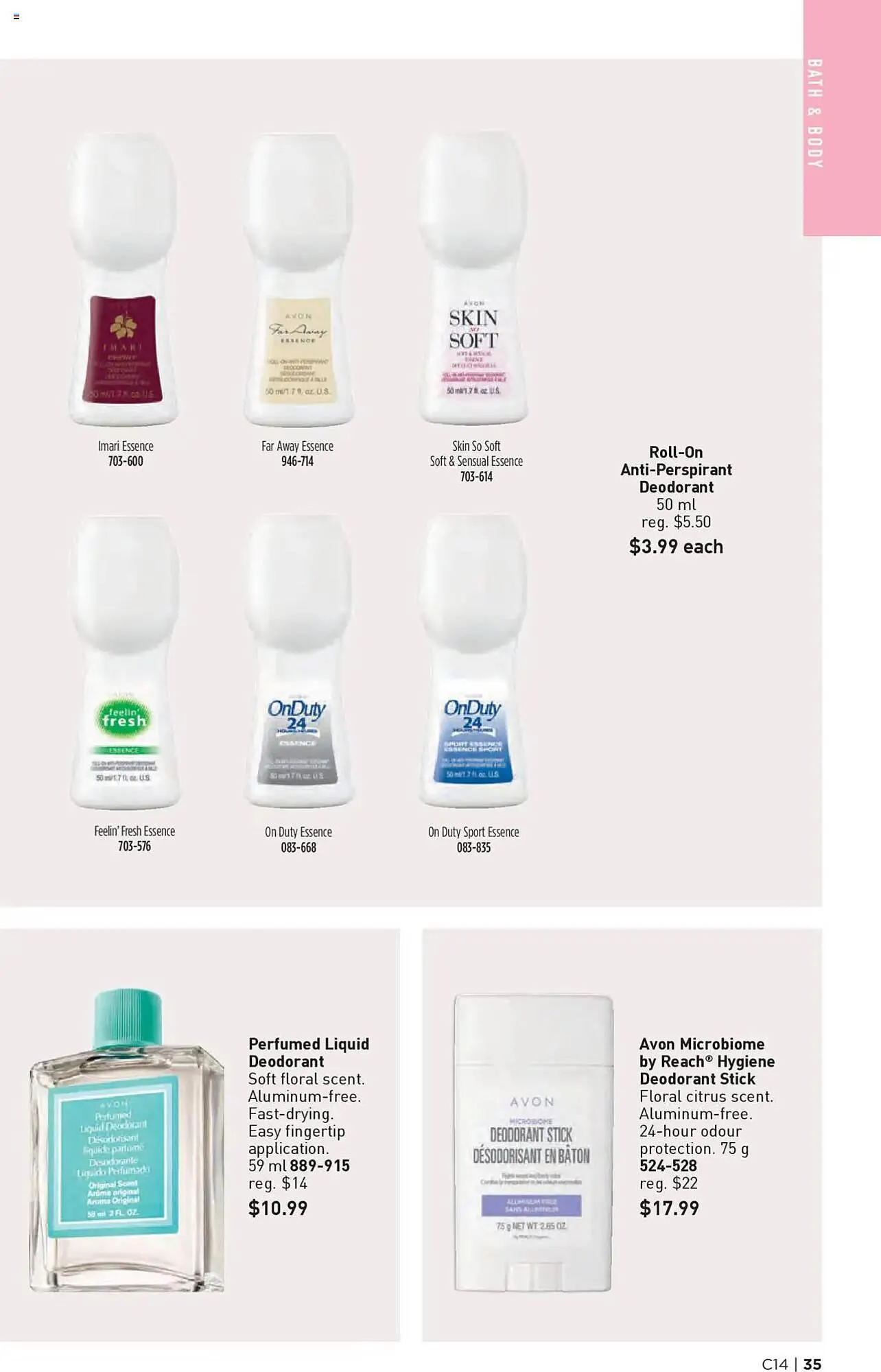 AVON flyer from July 10 to July 31 2025 - flyer page 35