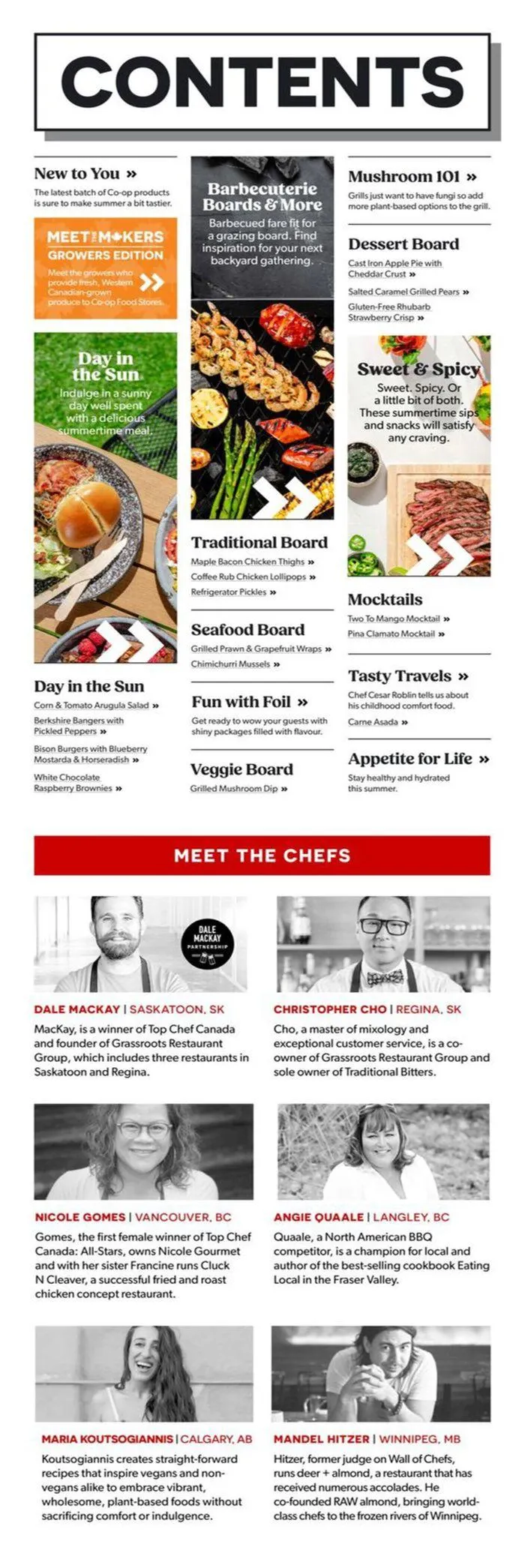 Table Grilling 2024 from July 26 to August 14 2024 - flyer page 1