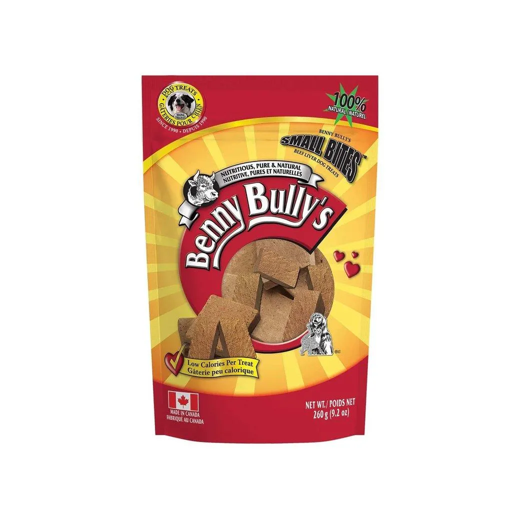 Benny Bully's, Liver Chops Small Bites - 260 g - Freeze Dried Dog Treat