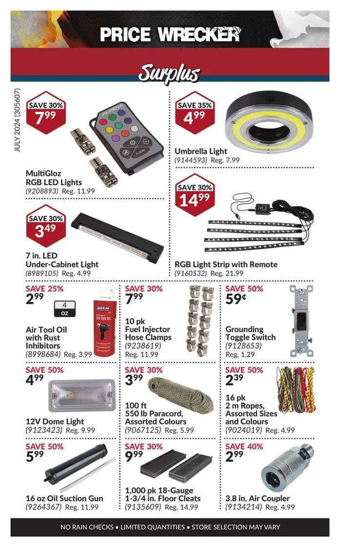 Price Wrecker from July 1 to July 31 2024 - flyer page 8