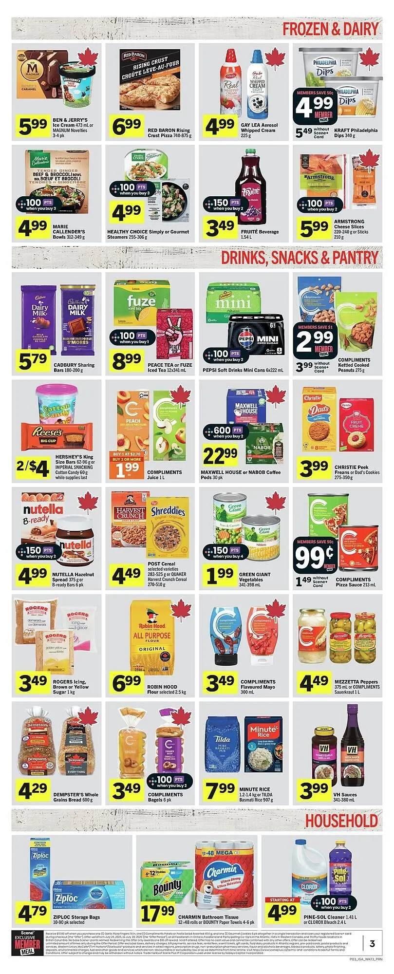 IGA flyer from July 25 to August 1 2025 - flyer page 4