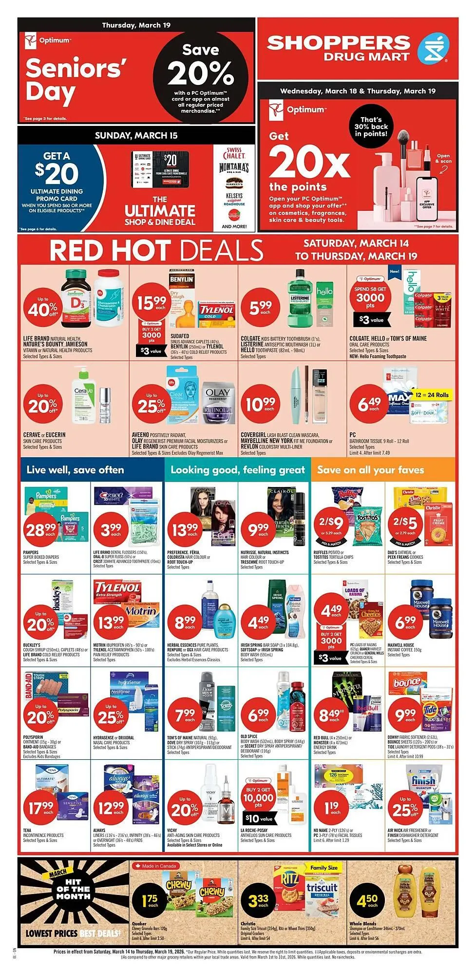 Shoppers Drug Mart flyer from March 14 to March 19 2026 - flyer page 5