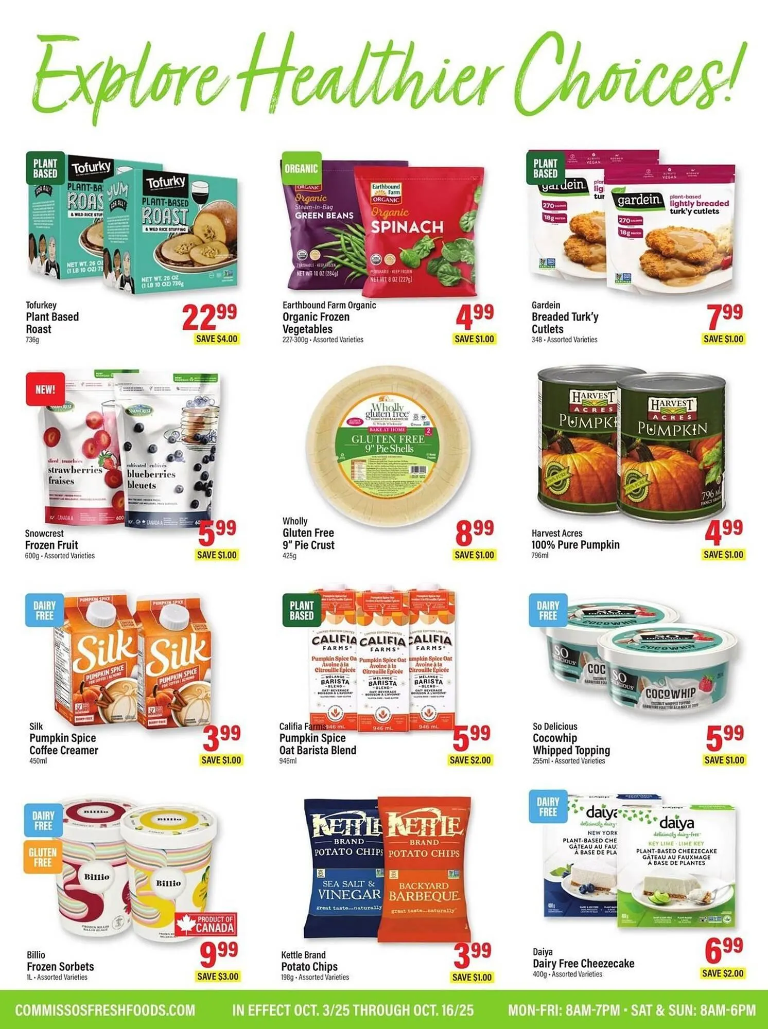 Commisso's Fresh Foods flyer from October 3 to October 16 2025 - flyer page 4