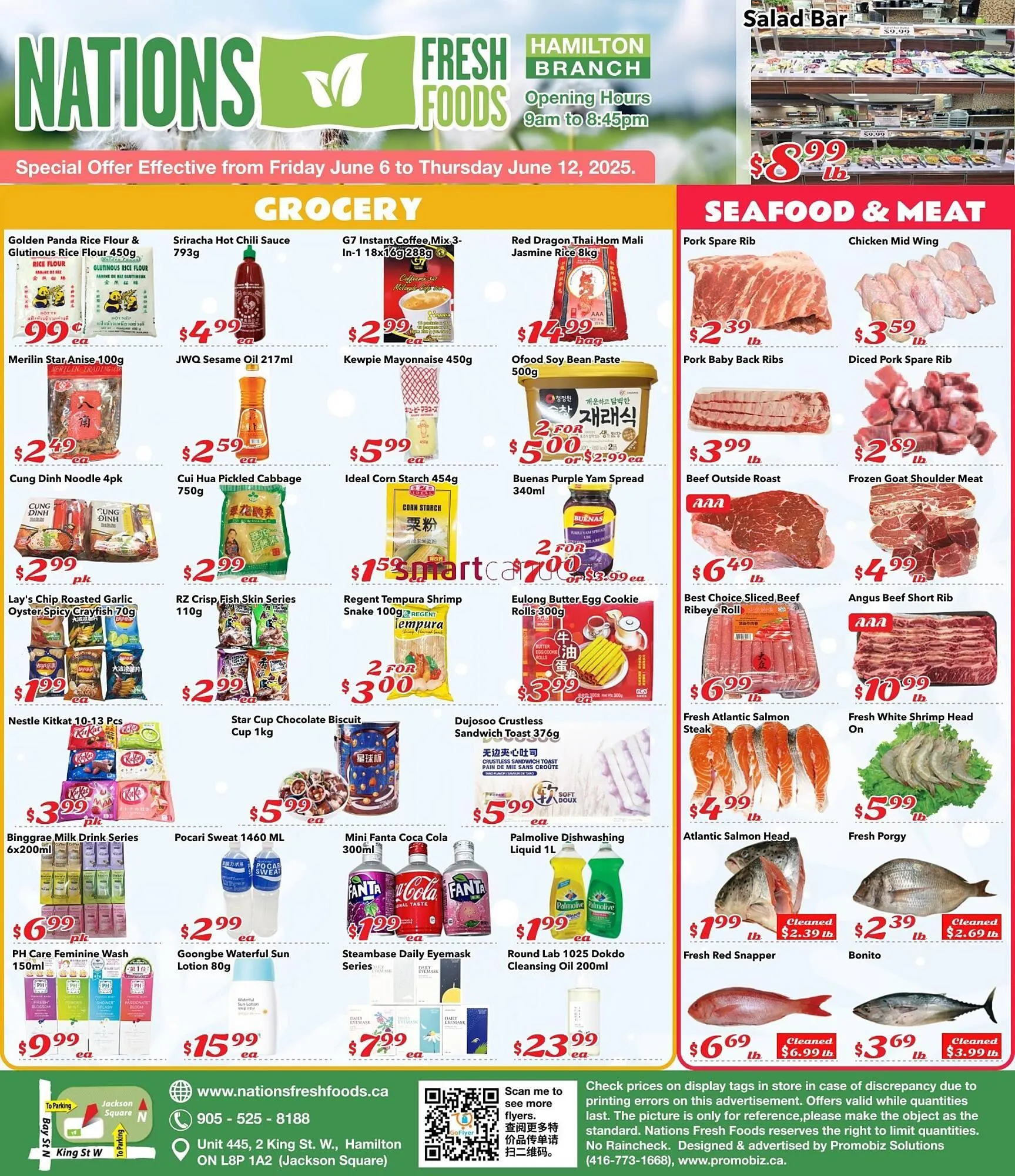 Nations Fresh Foods flyer from June 5 to June 11 2025 - flyer page 1