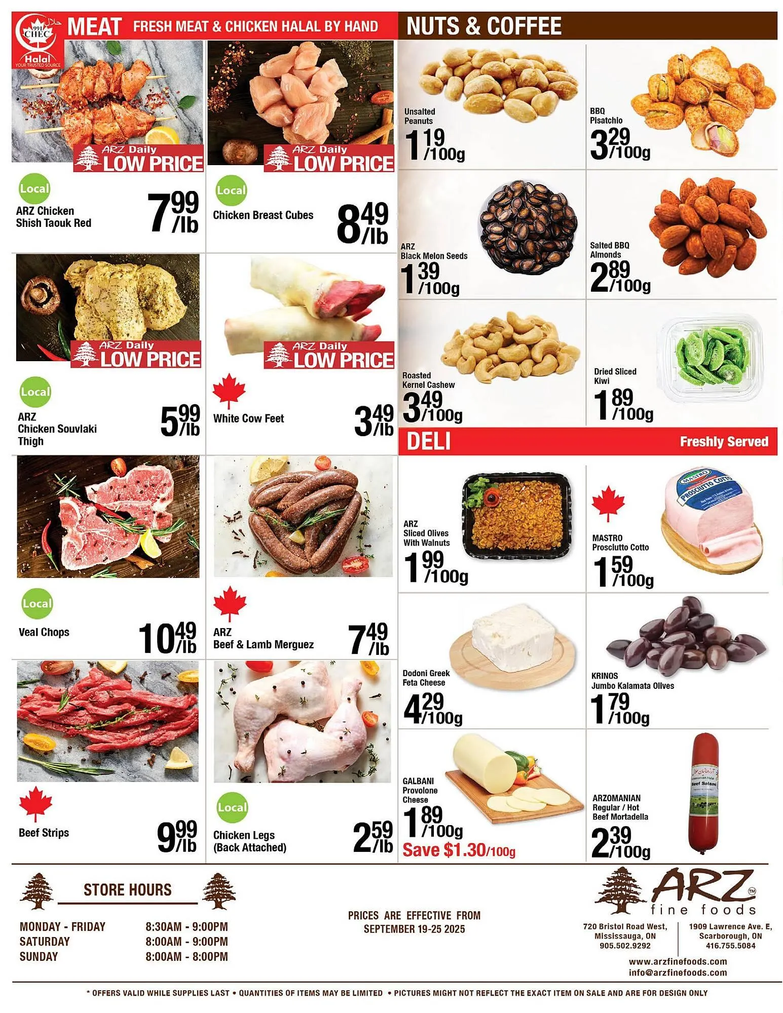 Arz Fine Foods flyer from September 19 to September 25 2025 - flyer page 4