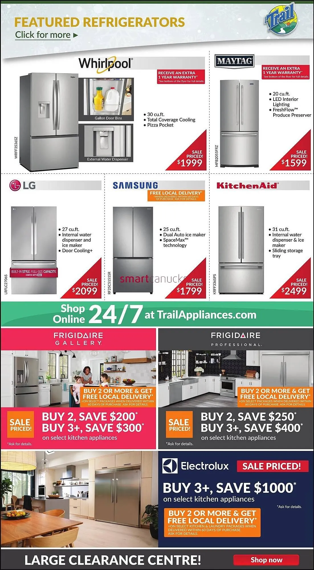 Trail Appliances flyer from December 11 to December 17 2025 - flyer page 2