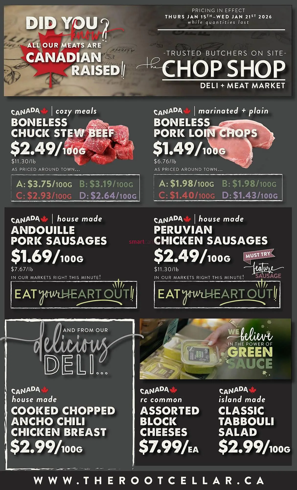 The Root Cellar flyer from January 15 to January 21 2026 - flyer page 4