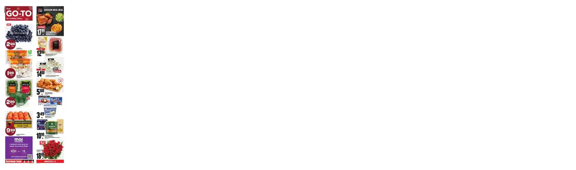 Metro weekly flyer Ontario from November 28 to December 4 2024 - flyer page 1