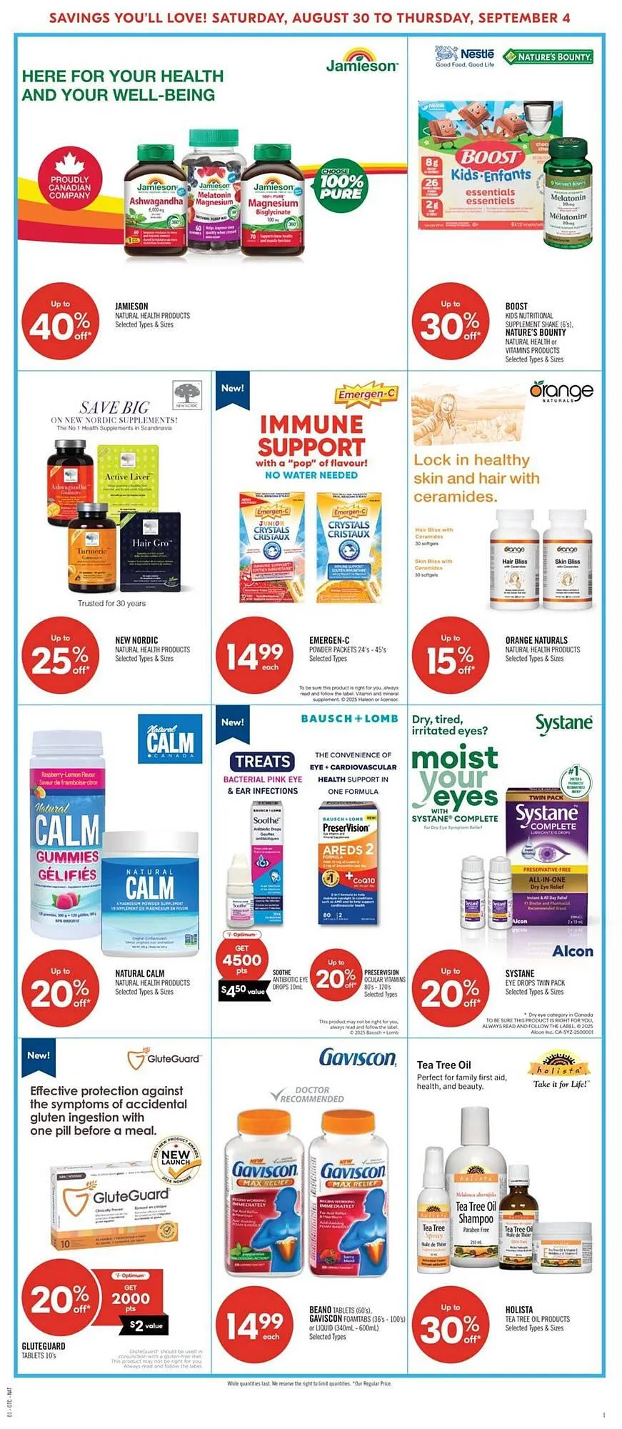 Shoppers Drug Mart flyer from August 29 to October 1 2025 - flyer page 17