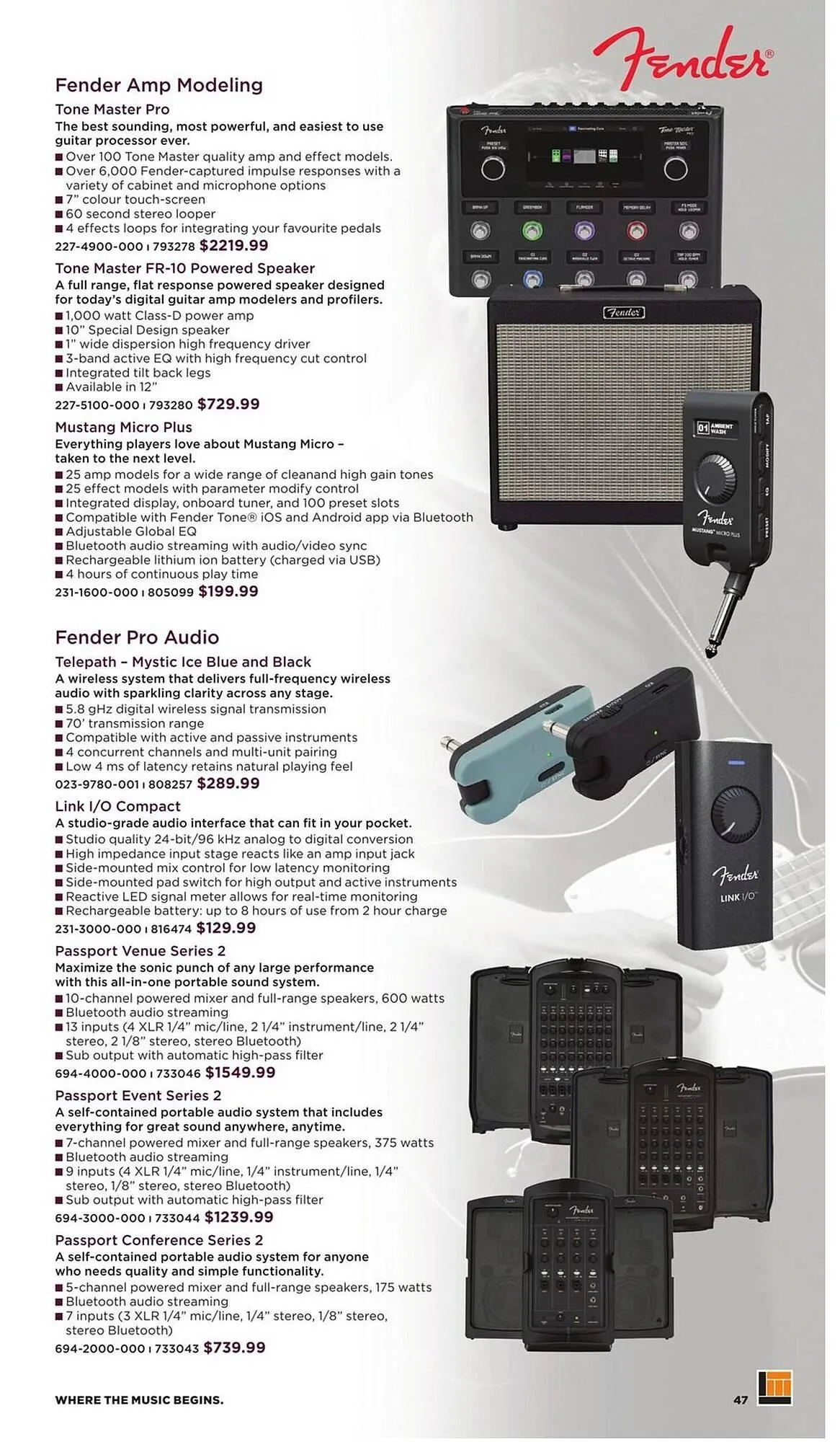 Long & McQuade flyer from November 5 to July 31 2026 - flyer page 47