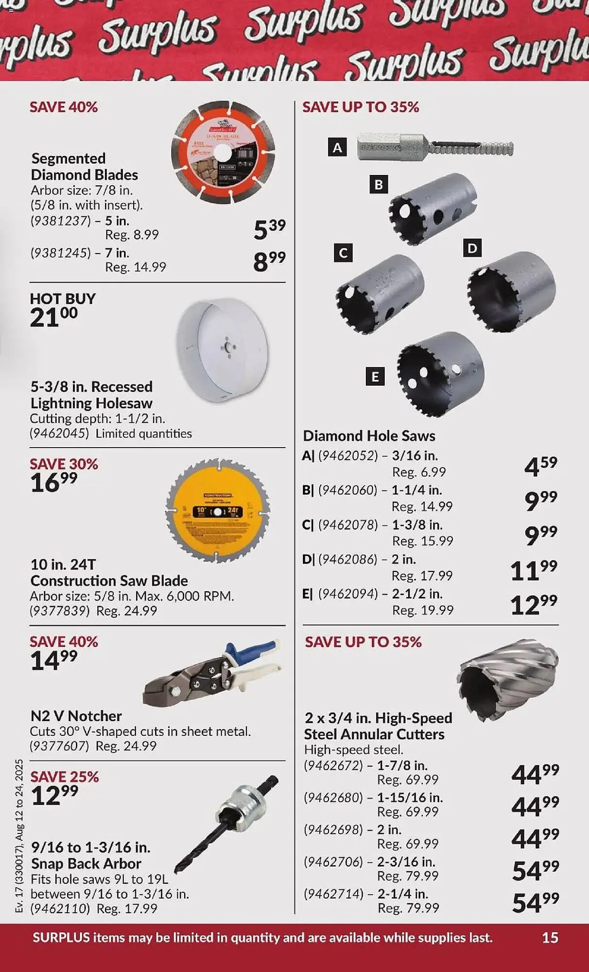 Princess Auto flyer from August 12 to August 25 2025 - flyer page 19