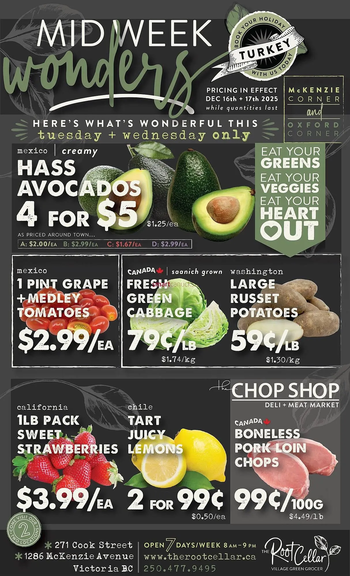 The Root Cellar flyer from December 16 to December 17 2025 - flyer page 1