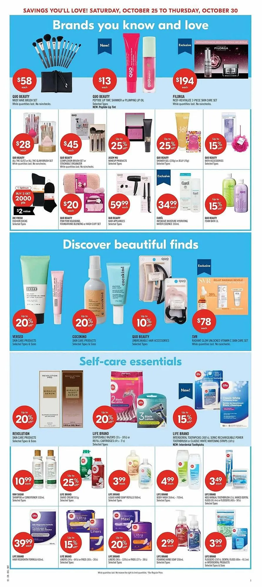 Shoppers Drug Mart flyer from October 25 to October 31 2025 - flyer page 15