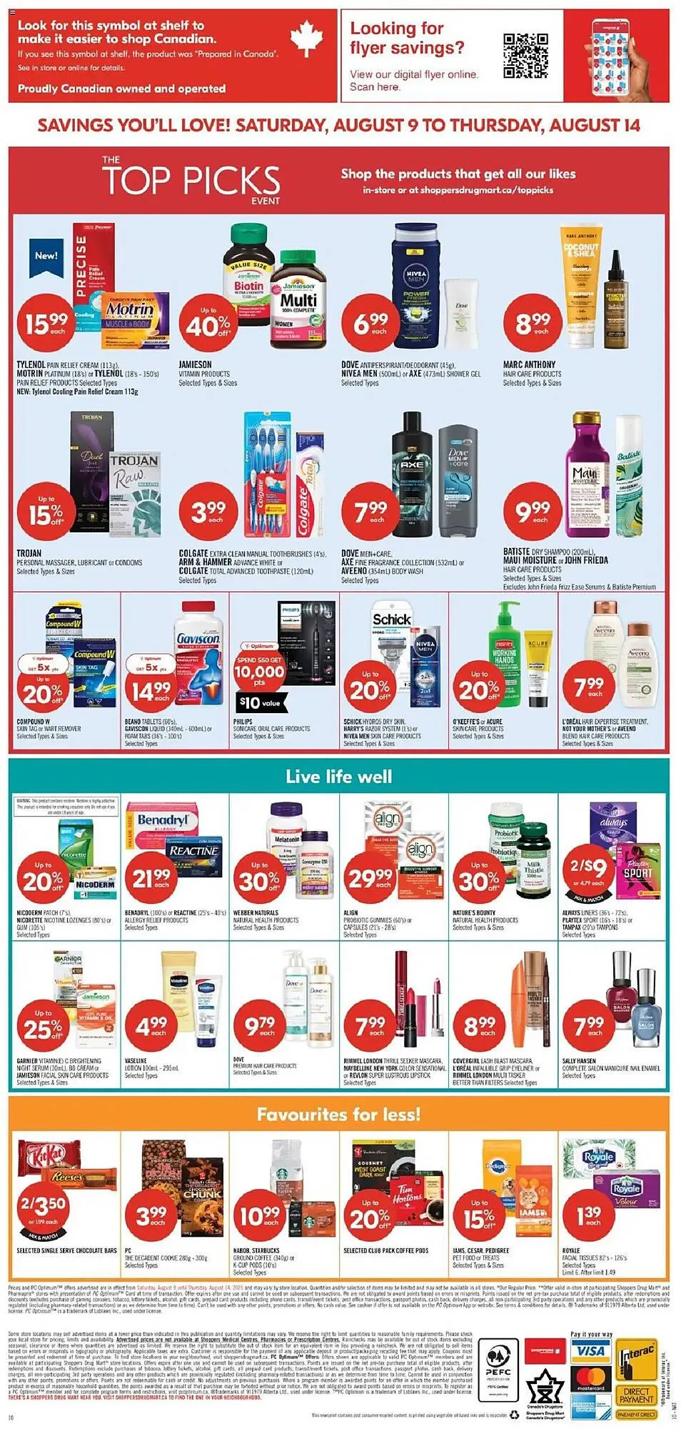 Shoppers Drug Mart flyer from August 9 to August 10 2025 - flyer page 18
