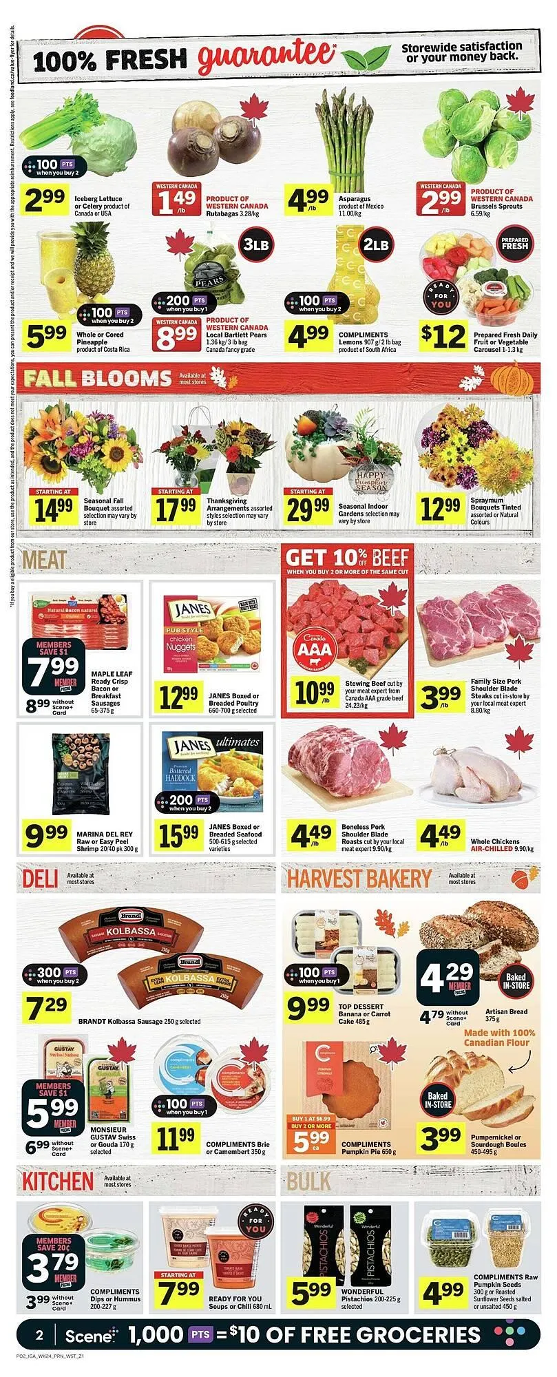IGA flyer from October 9 to October 23 2025 - flyer page 3