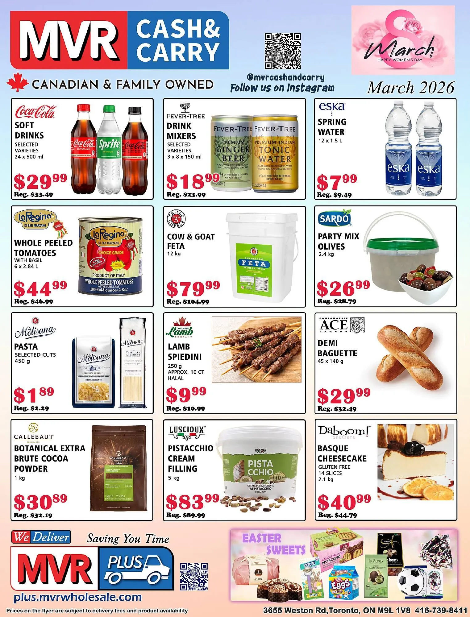 MVR Cash & Carry flyer from March 1 to March 31 2026 - flyer page 1