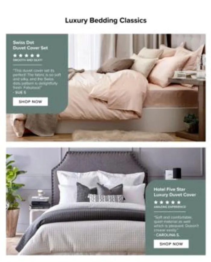 Linen Chest Flyer I Shop our Bedding Sale from May 23 to June 6 2024 - flyer page 41