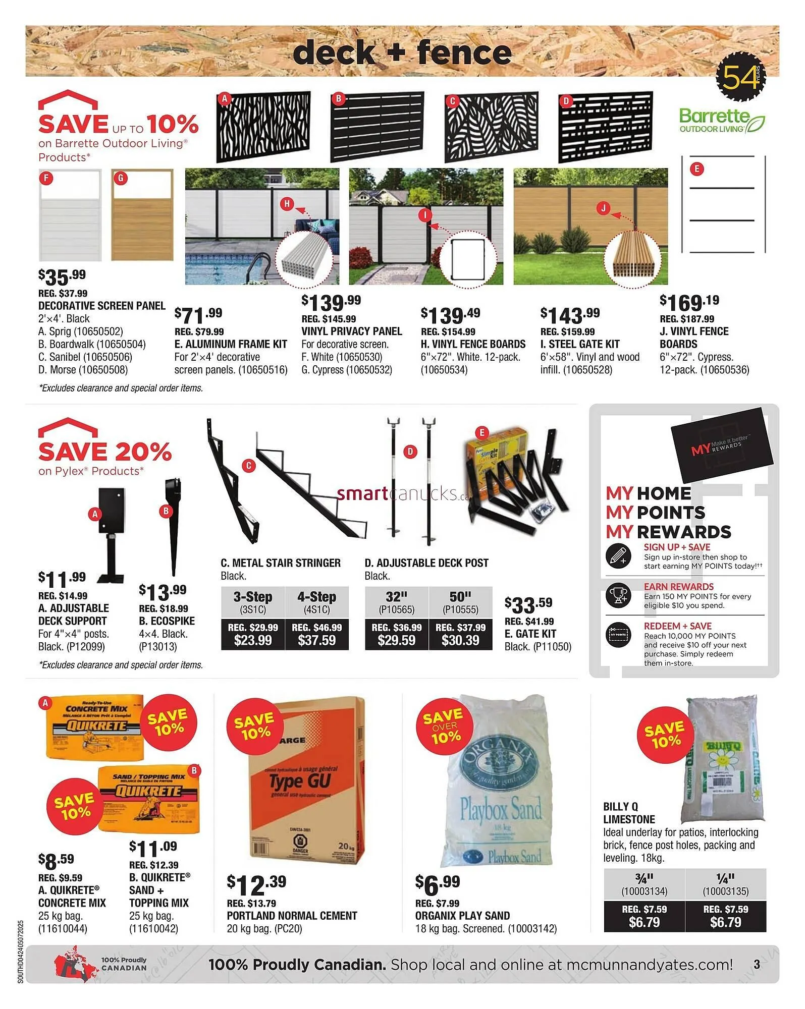 McMunn & Yates Building Supplies flyer from April 24 to May 24 2025 - flyer page 3