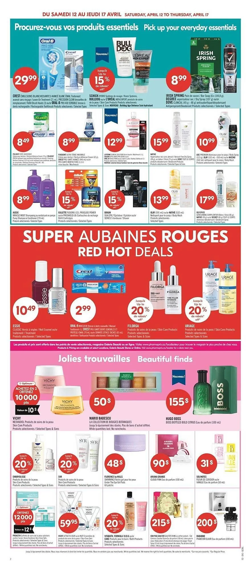 Pharmaprix flyer from April 12 to April 17 2025 - flyer page 8