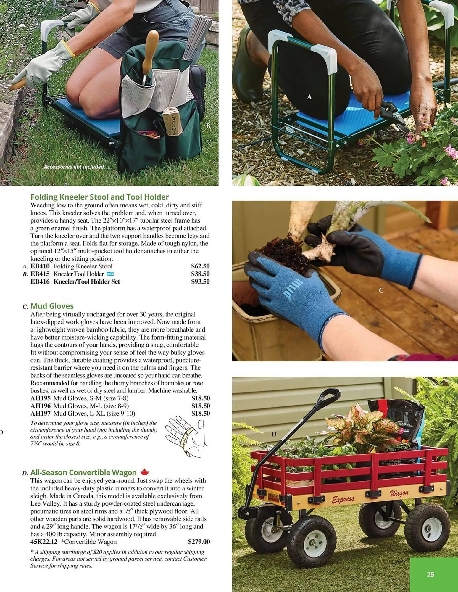 Lee Valley Tools flyer from July 8 to December 31 2025 - flyer page 25