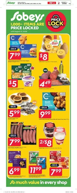 Sobeys Flyer from July 9 to July 15 2026 - flyer page 14