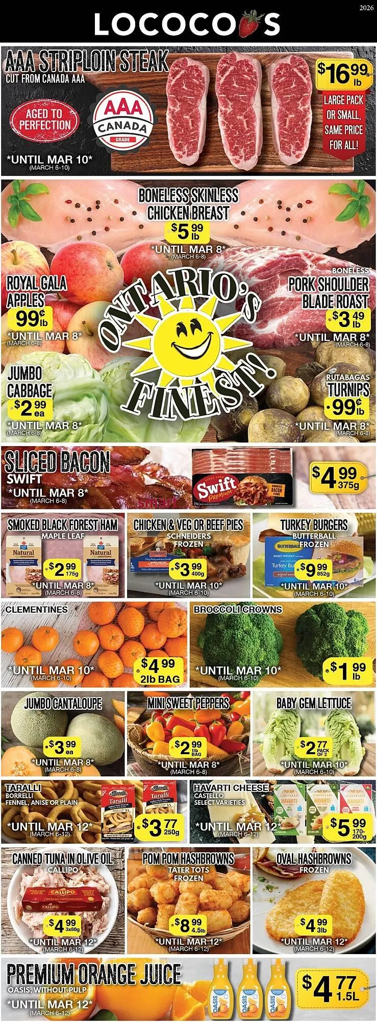 Lococo's flyer from March 6 to March 10 2026 - flyer page 1