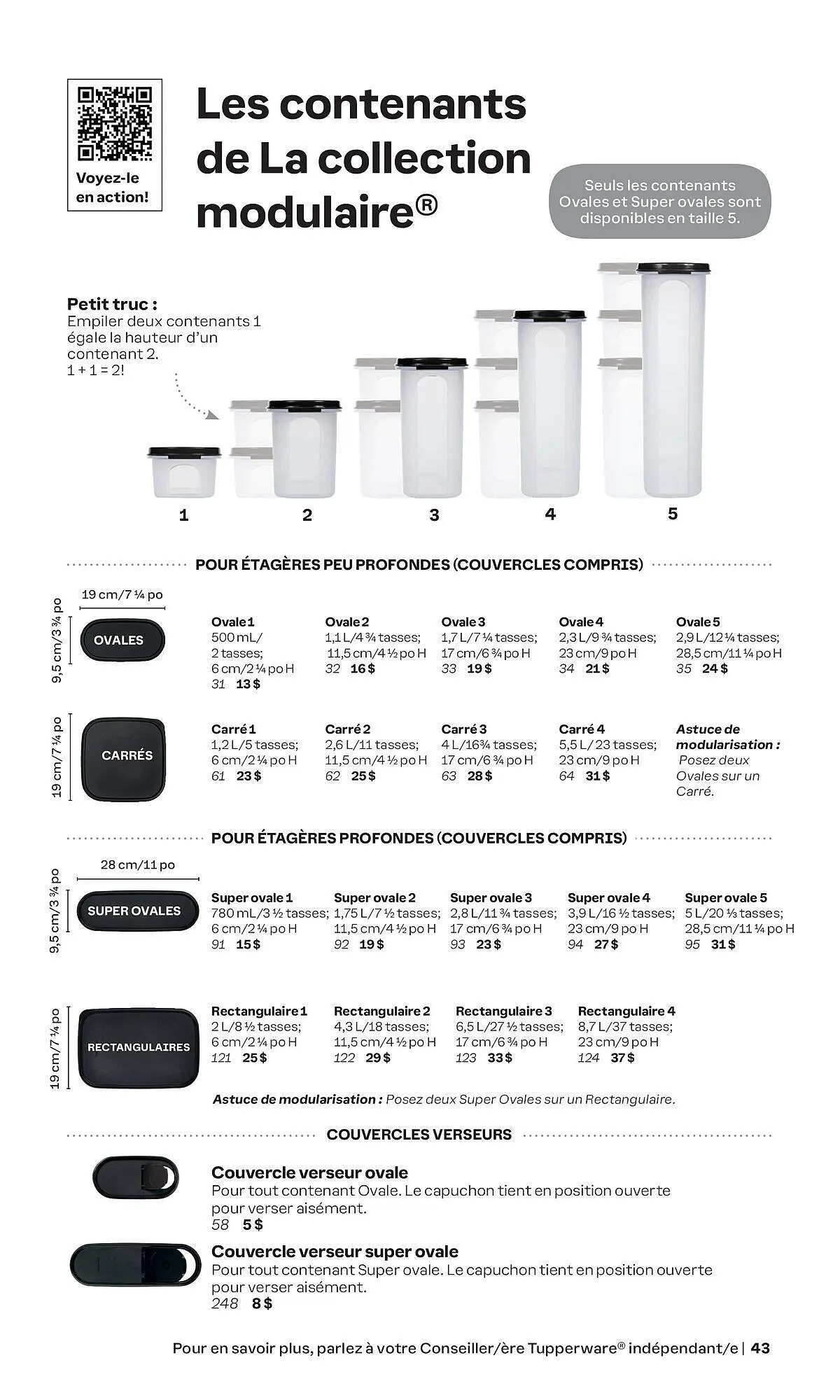 Tupperware flyer from April 26 to May 10 2024 - flyer page 43