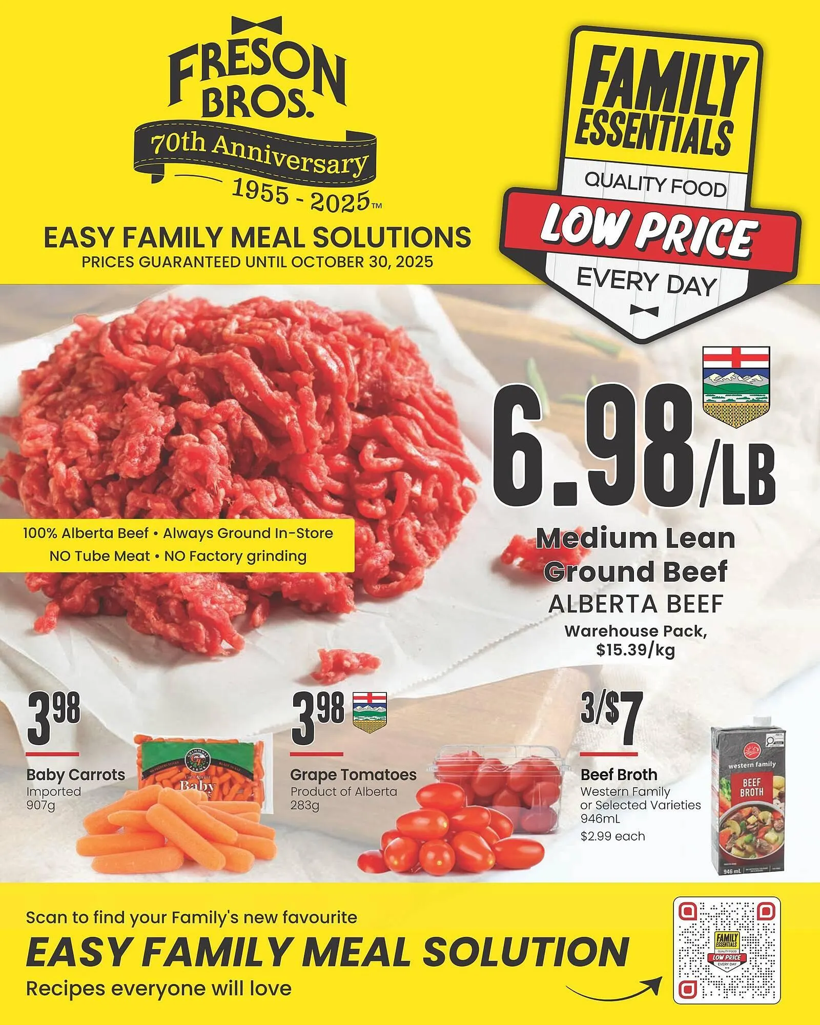 Freson Bros flyer from September 26 to October 30 2025 - flyer page 1