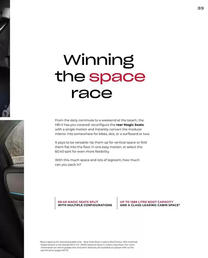 Honda HR-V from February 28 to February 28 2026 - flyer page 33