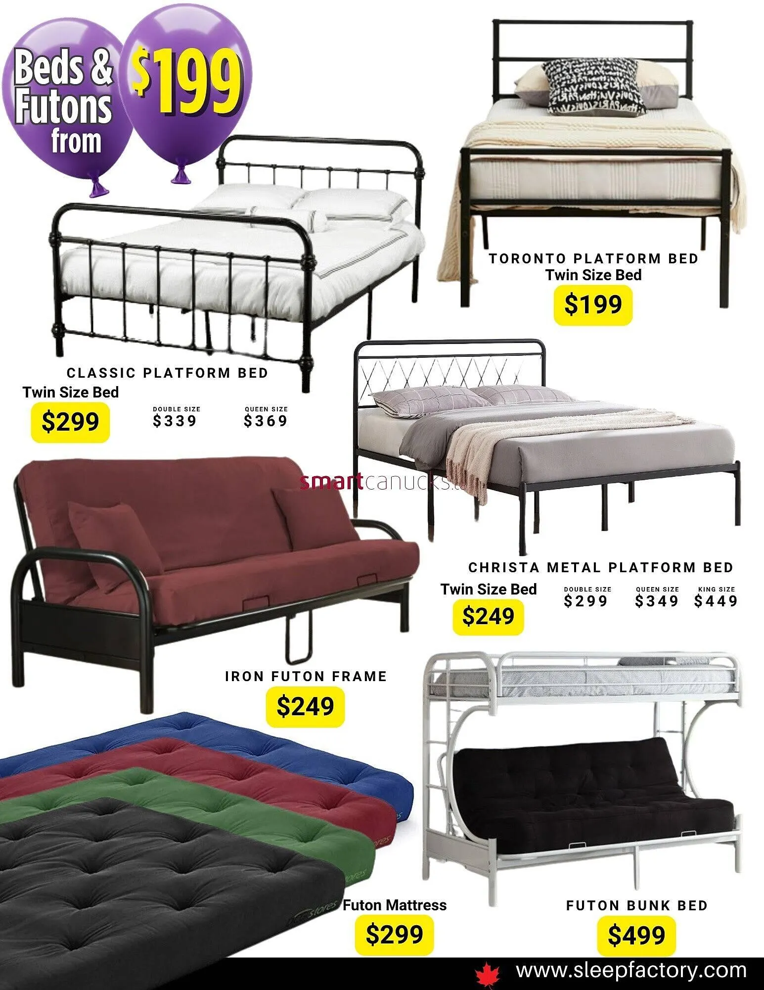 The Sleep Factory flyer from April 3 to April 30 2025 - flyer page 6