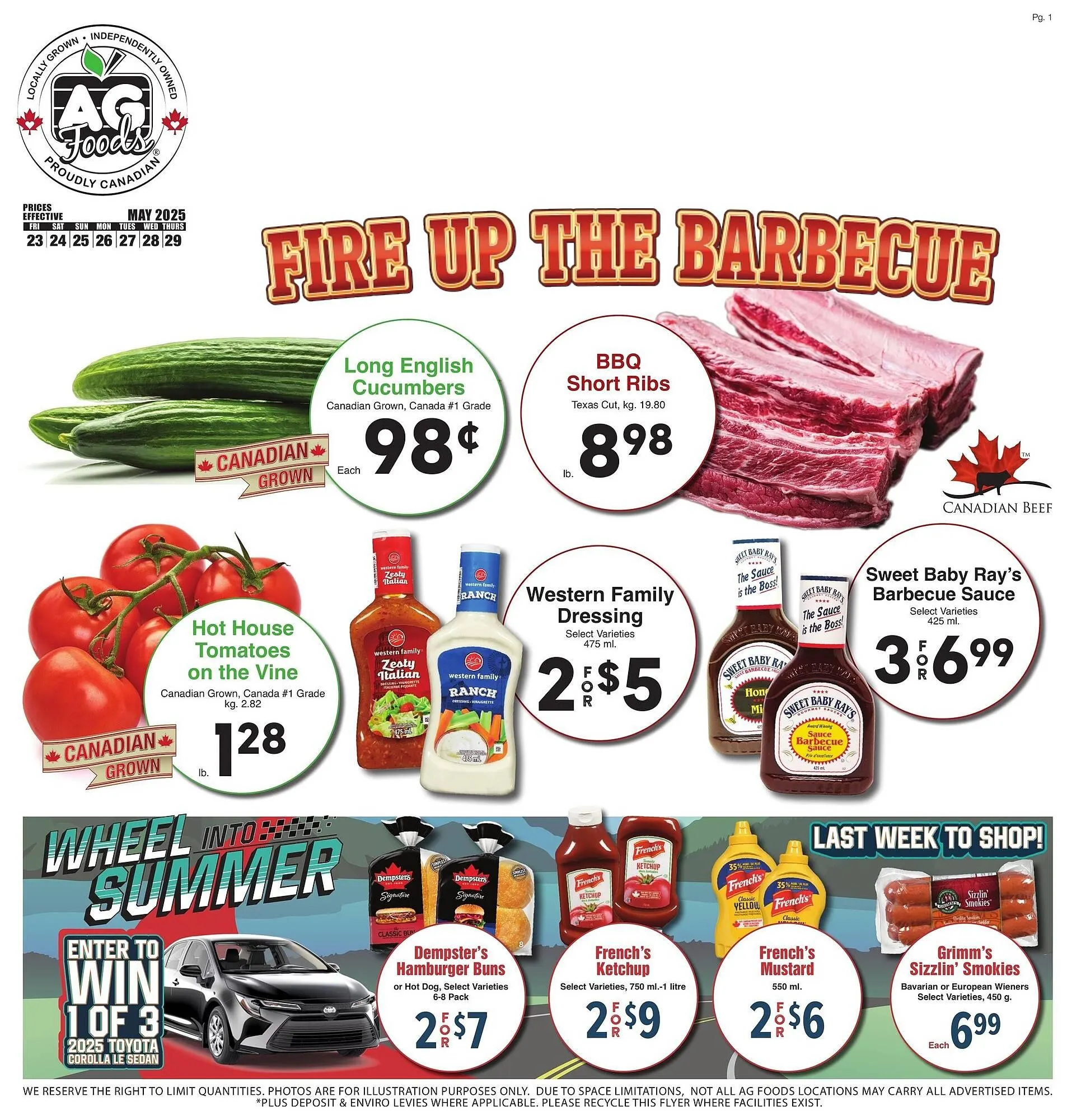 AG Foods flyer - 1