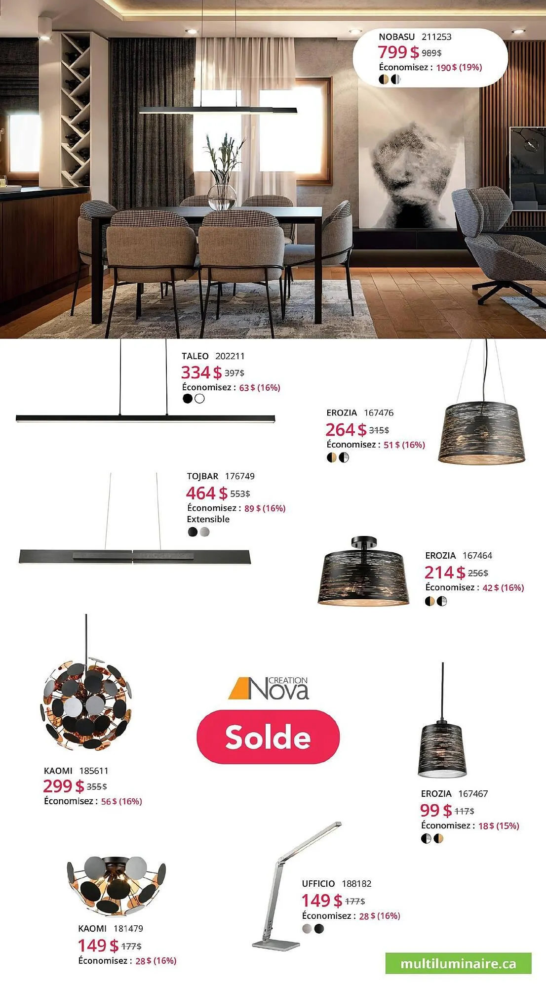 Multi Luminaire flyer from August 12 to January 6 2026 - flyer page 21