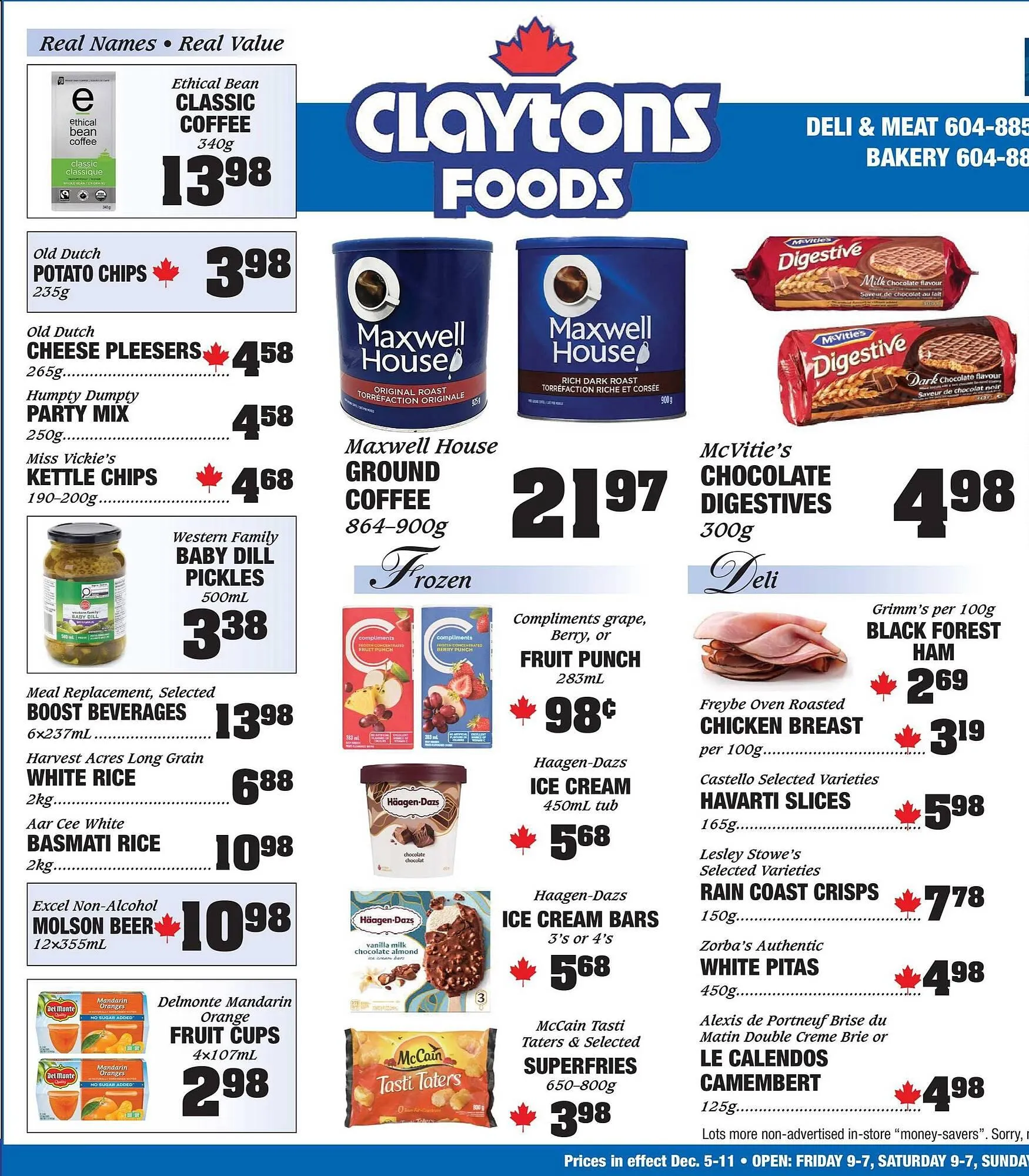 Claytons Heritage Market flyer from December 5 to December 11 2025 - flyer page 2