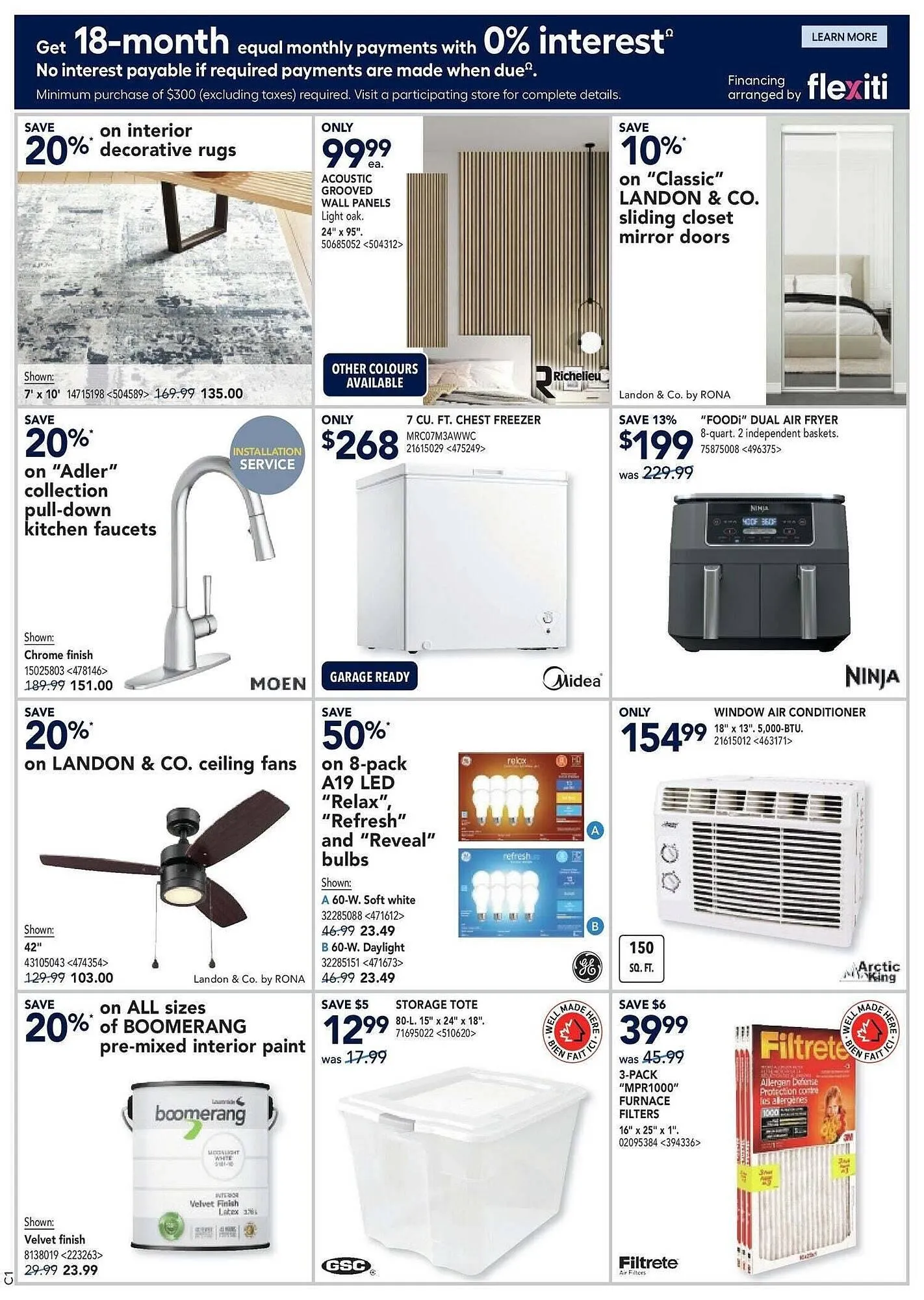 RONA flyer from July 25 to August 1 2025 - flyer page 10