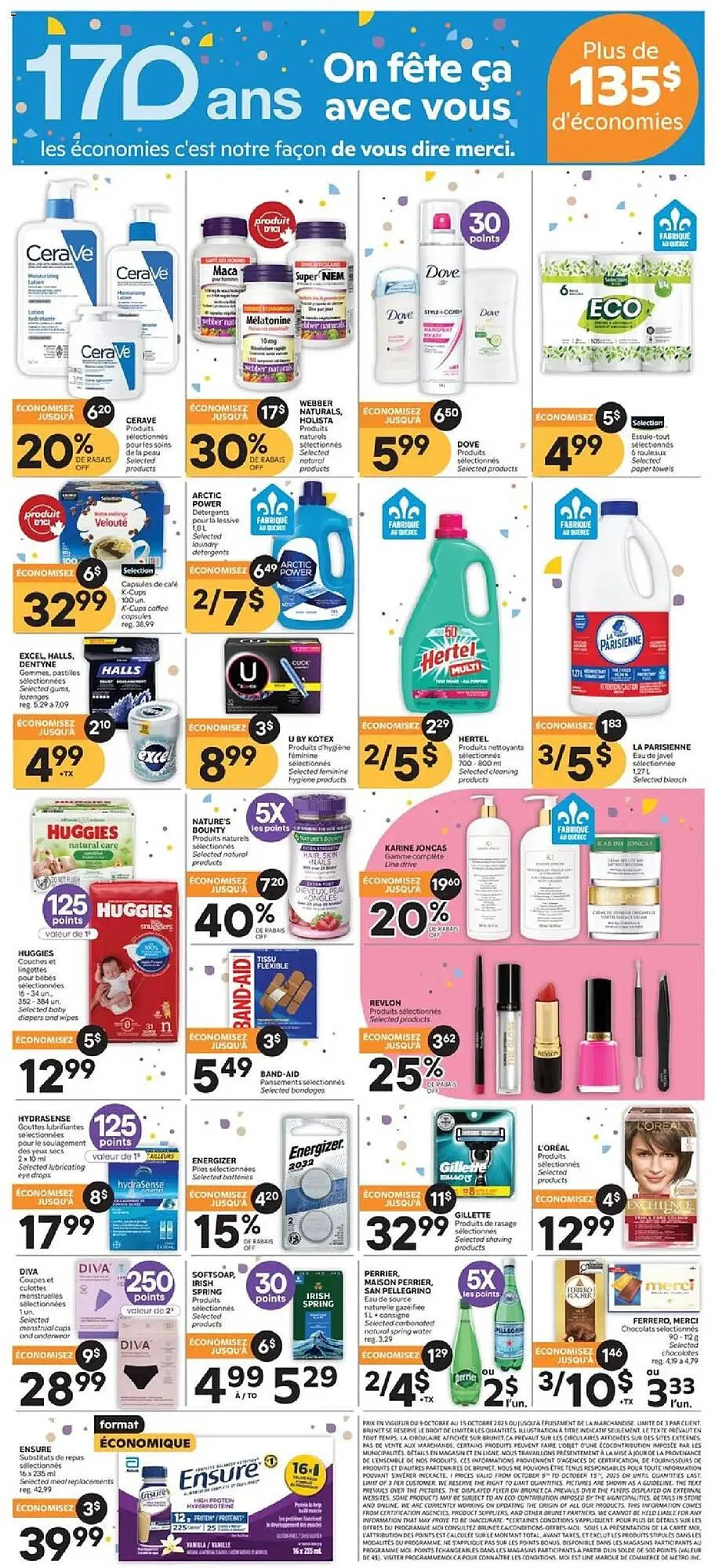 Brunet flyer from October 9 to October 15 2025 - flyer page 2