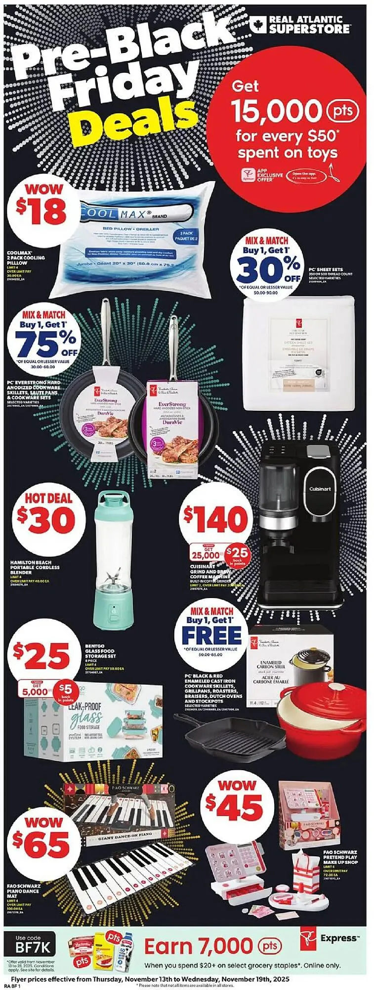 Atlantic Superstore flyer from November 13 to November 20 2025 - flyer page 1