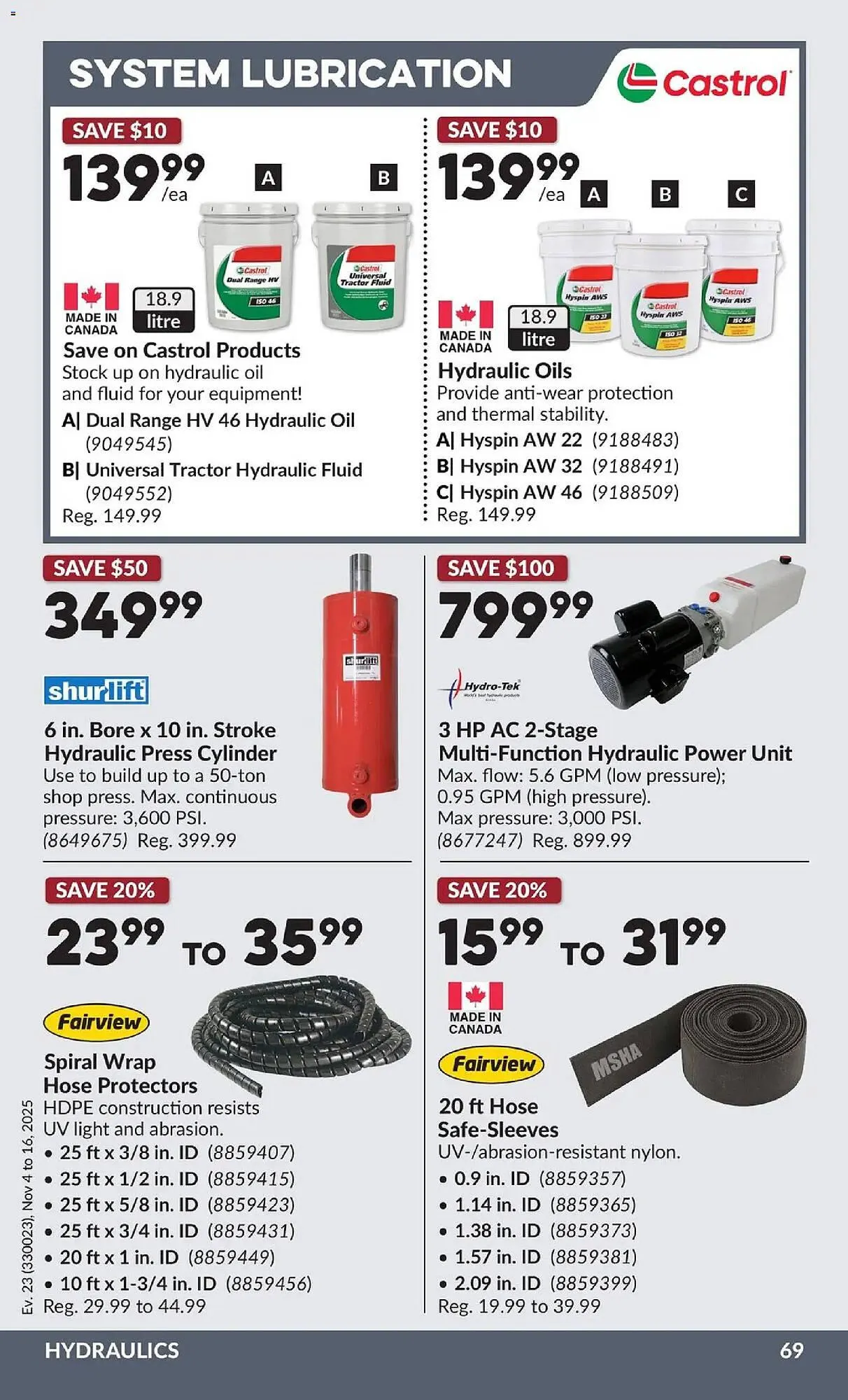 Princess Auto flyer from November 4 to November 17 2025 - flyer page 76