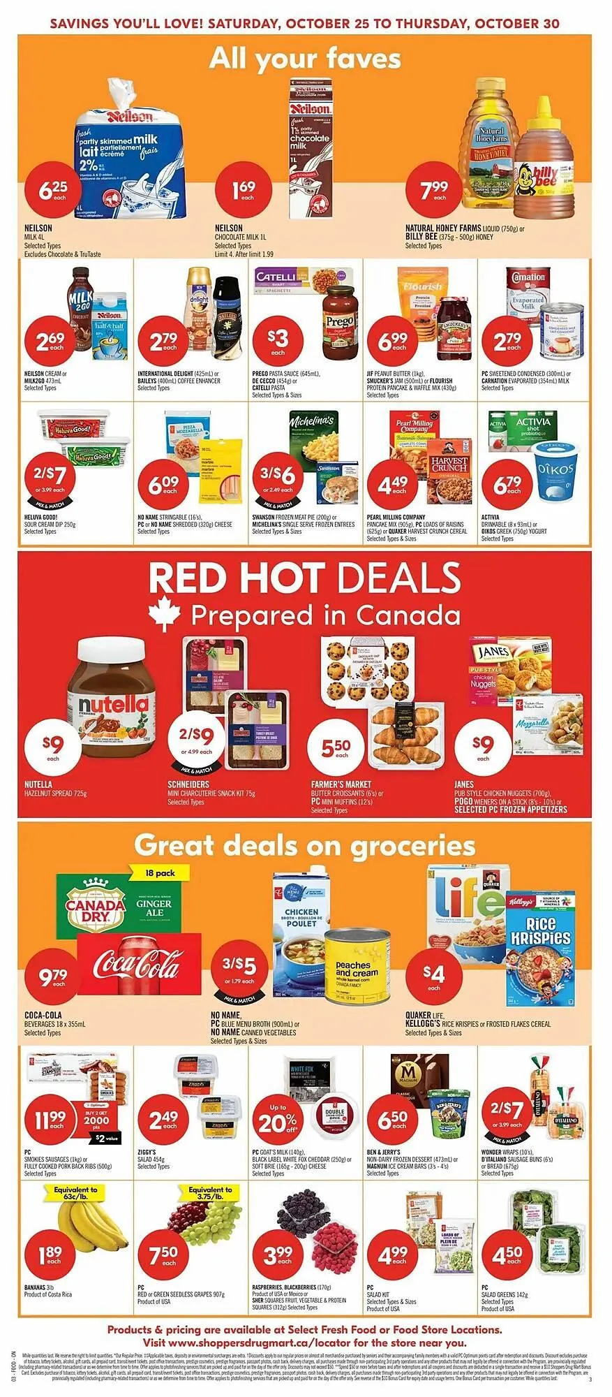 Shoppers Drug Mart flyer from October 25 to October 31 2025 - flyer page 7