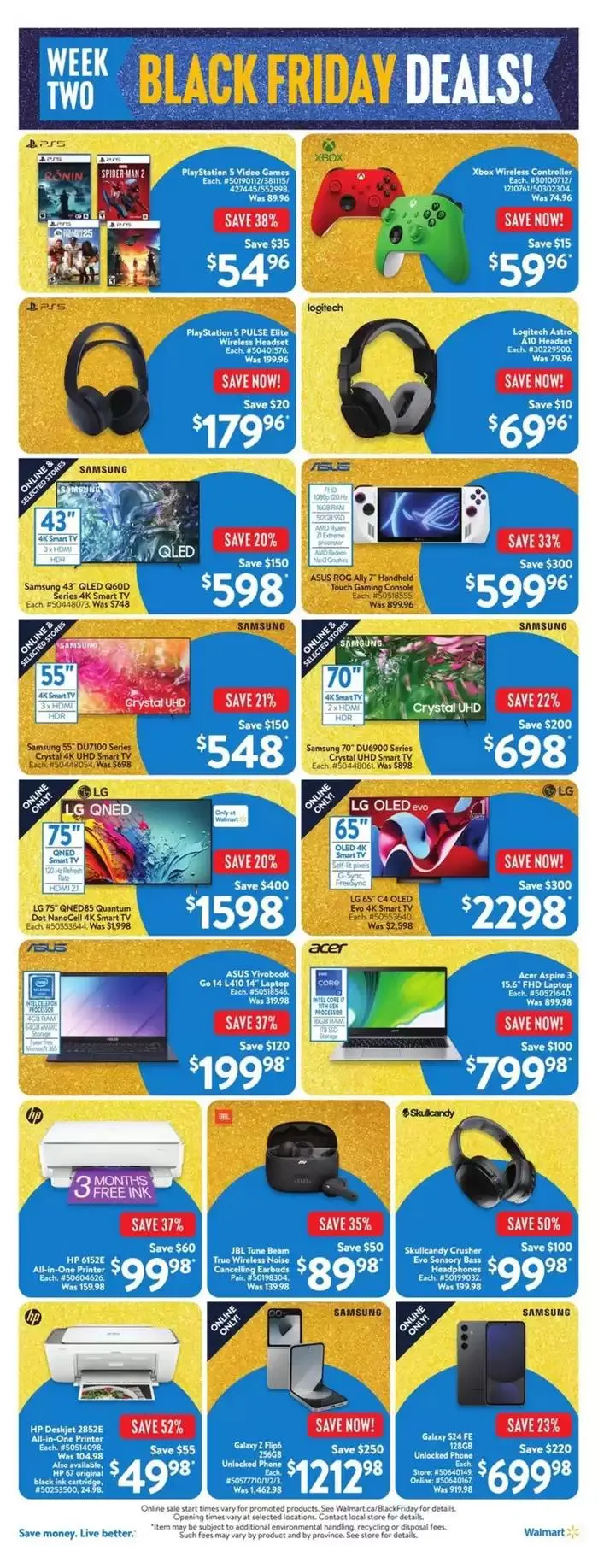 Walmart flyer from November 21 to November 27 2024 - flyer page 17