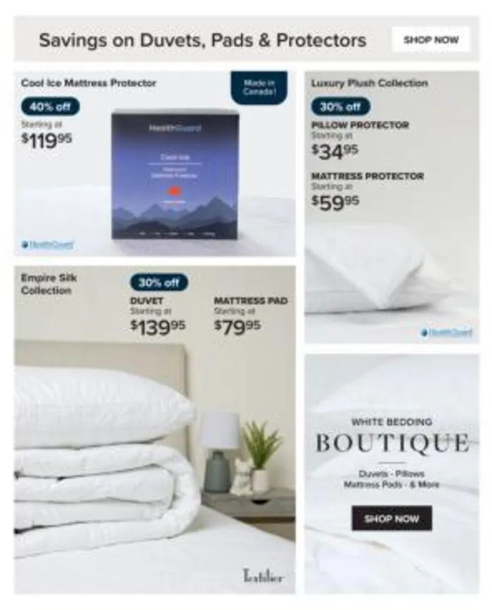 Linen Chest Flyer I Shop our Bedding Sale from May 23 to June 6 2024 - flyer page 23