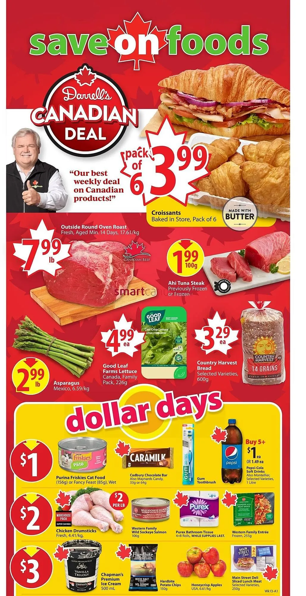 Save on Foods flyer from March 26 to April 1 2025 - flyer page 1