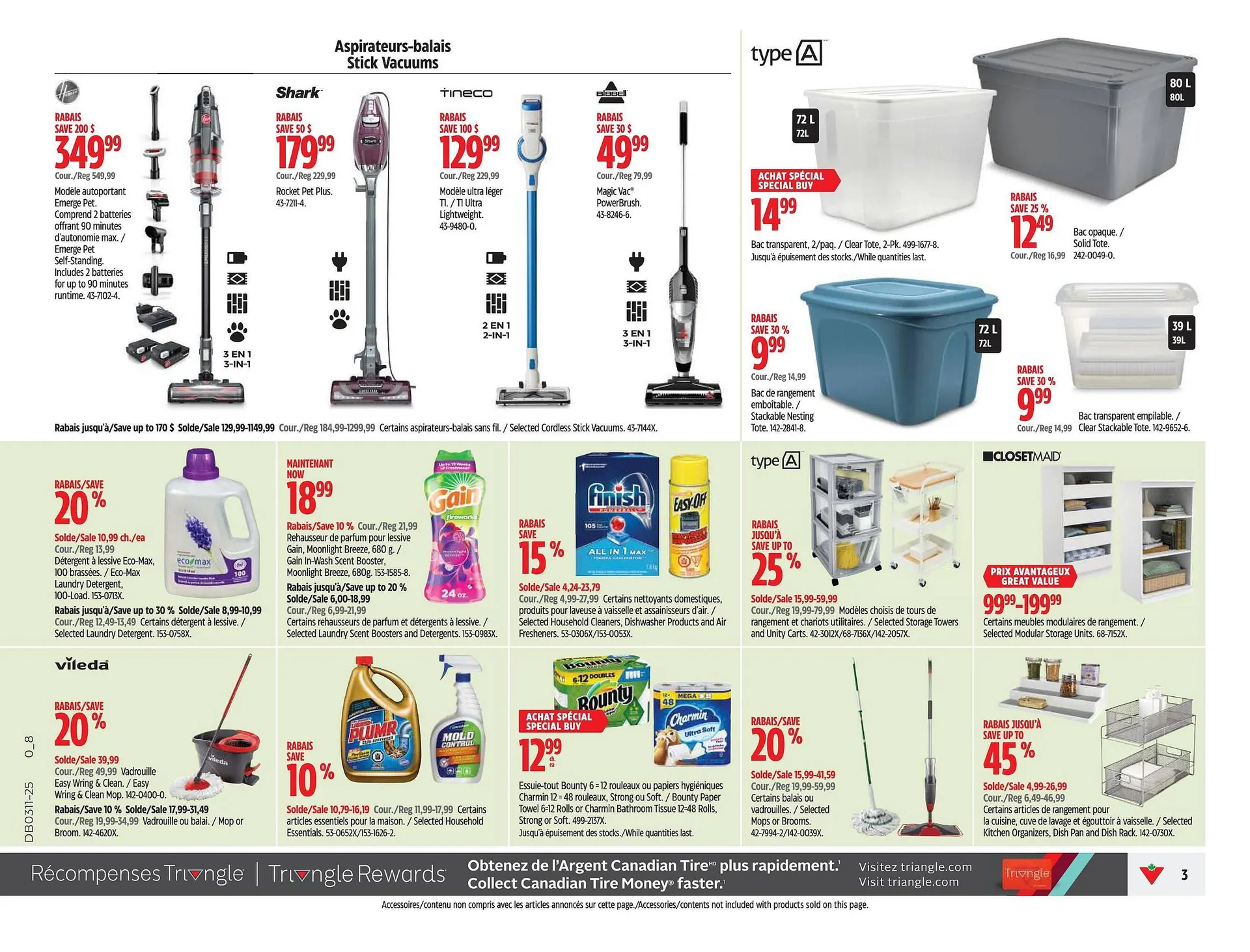 Canadian Tire flyer from March 6 to March 12 2025 - flyer page 3