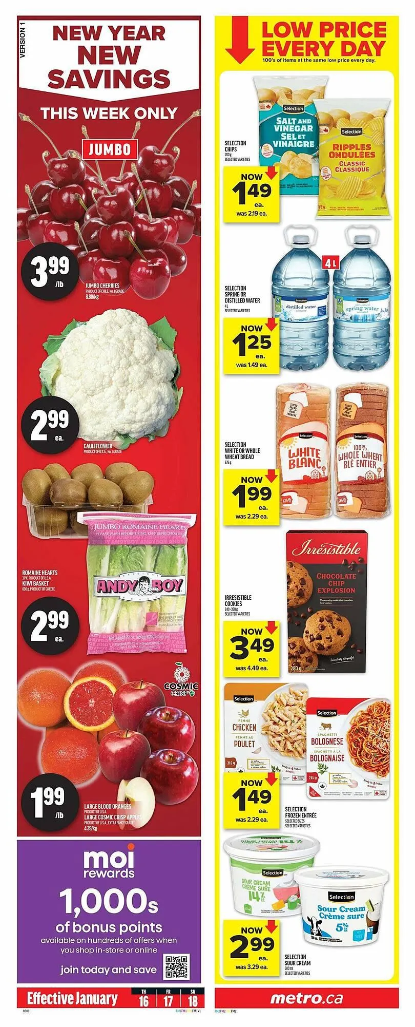 Metro flyer from January 16 to January 23 2025 - flyer page 2